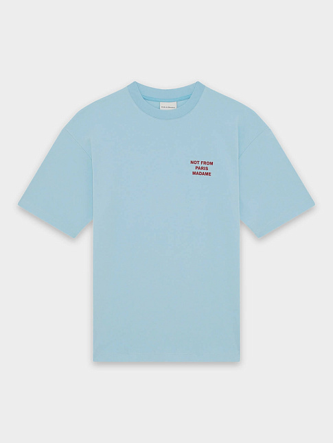 Футболка SLOGAN (размер XXL, цвет Голубой)