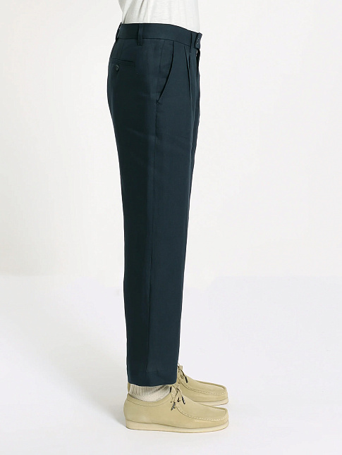 Брюки Pleated Trouser (размер 38    , цвет Blue nights)