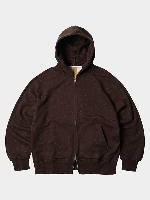 Худи OG BOCACI HEAVYWEIGHT ZIPUP PARKA (размер M, цвет Темно-коричневый)
