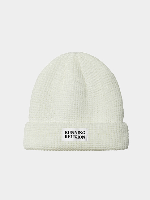 Шапка TWO LAYER WATCH BEANIE LOGO (размер one size, цвет Белый)