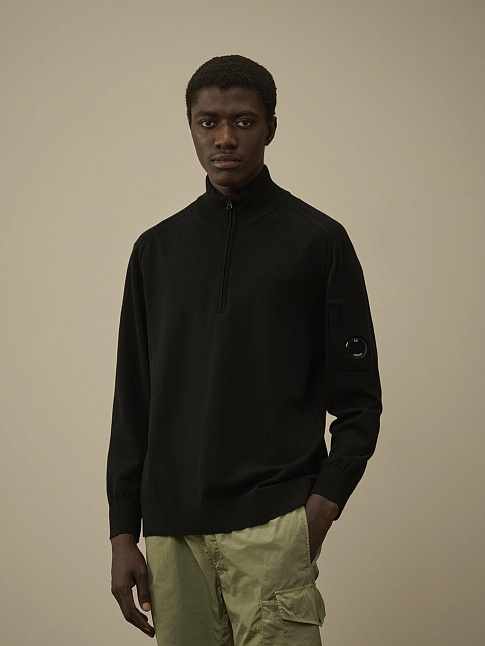 Свитер EXTRAFINE MERINO WOOL HALF ZIP (размер XL, цвет 999)