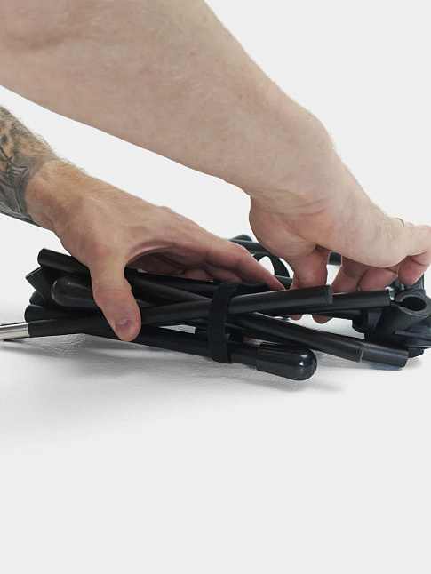 Кресло туристическое (размер one size, цвет Черный)