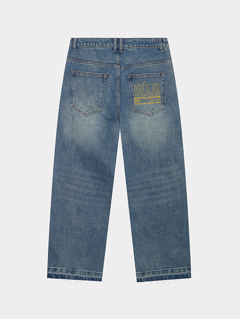 Джинсы DE MON PERE (размер L, цвет Голубой)