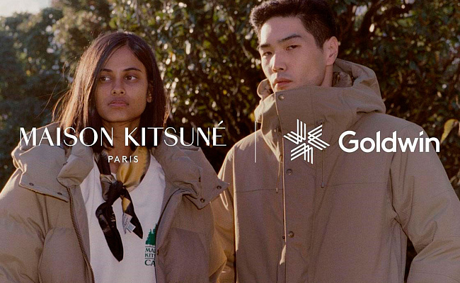 MAISON KITSUNÉ × Goldwin