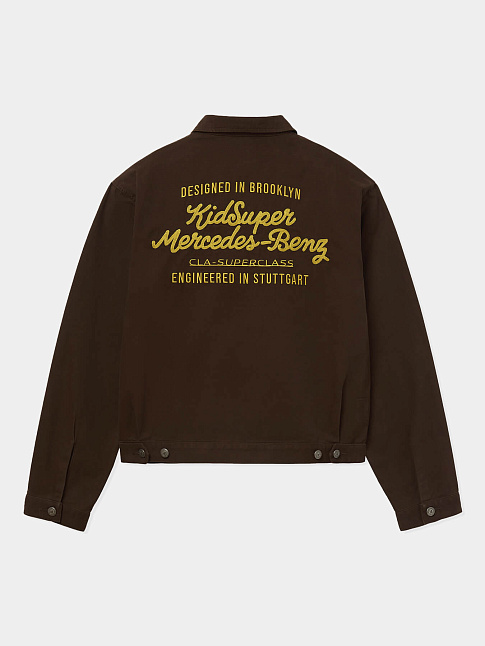 Куртка Kidsuper x Mercedes Benz WORK (размер L, цвет Коричневый)