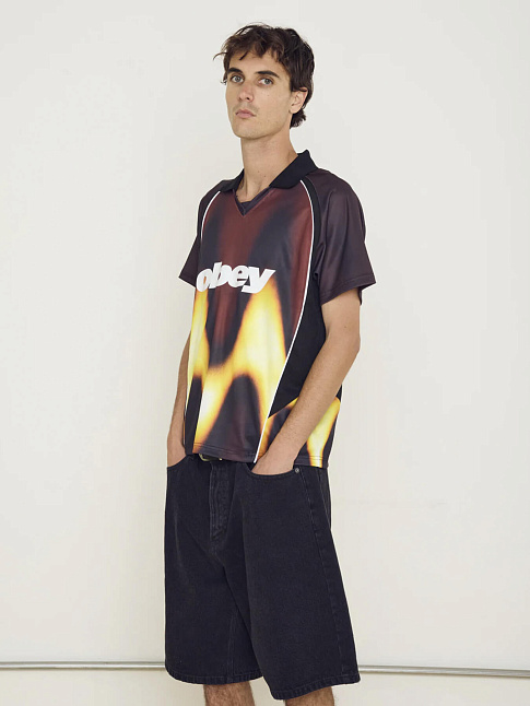 Джерси BLURRED SOCCER (размер L, цвет Красный)