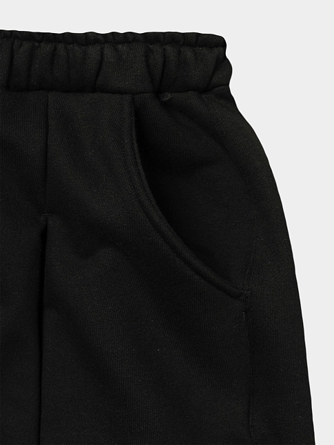Брюки VALLEY TUCK SWEAT BALLOON (размер one size, цвет Черный)