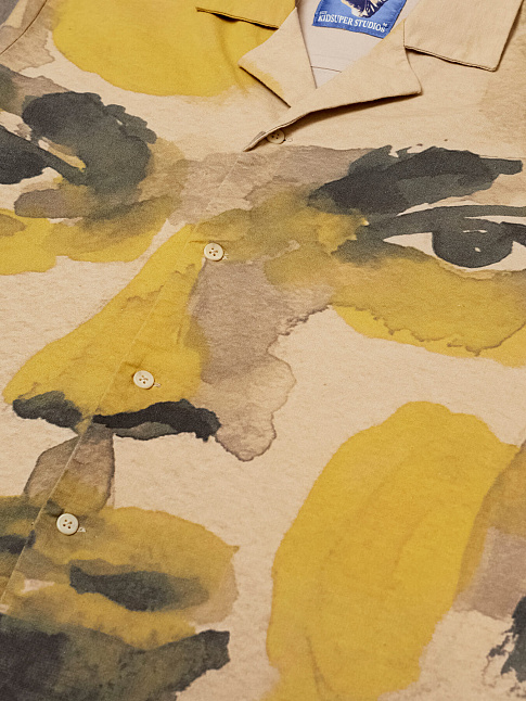 Рубашка WATERCOLOR FACE CAMP (размер M, цвет Разноцветный)