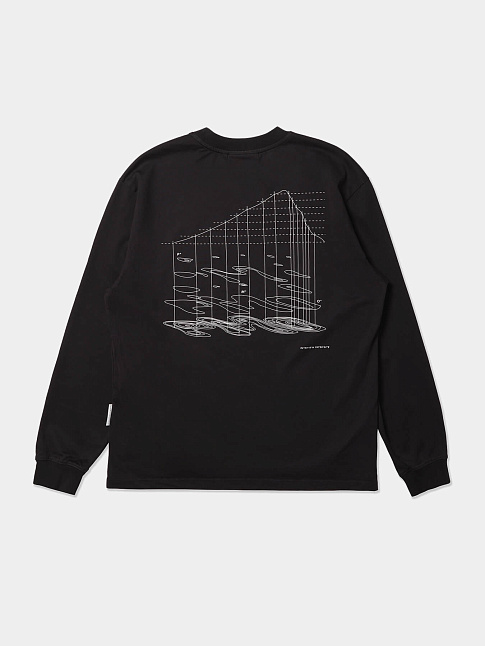 Лонгслив MAP PROJECTION (размер M, цвет Черный)