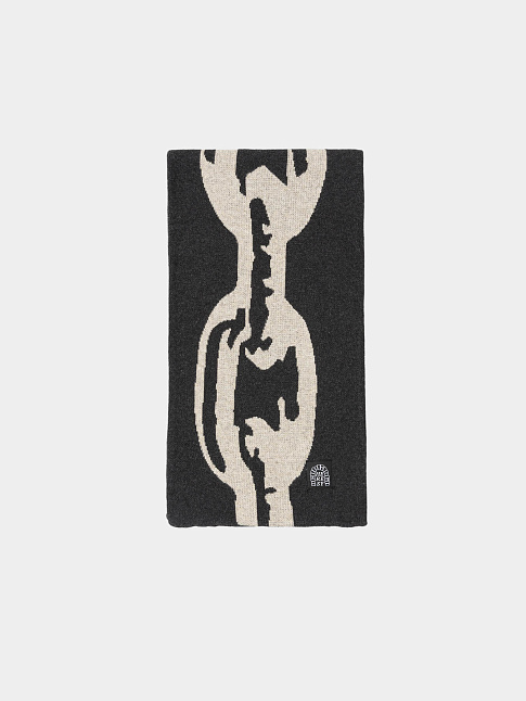 Шарф CHAIN (размер one size, цвет Черный)