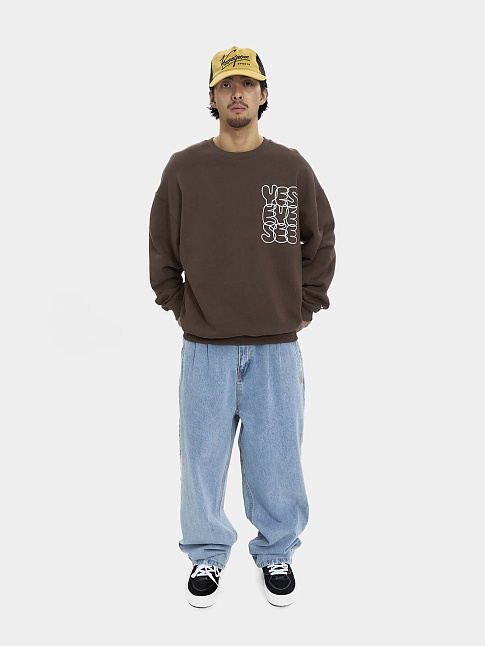 Свитшот C-LOGO (размер M, цвет Коричневый)