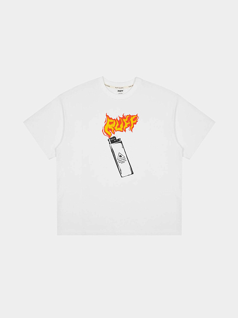 Футболка GAS LIGHTER (размер L, цвет Белый)