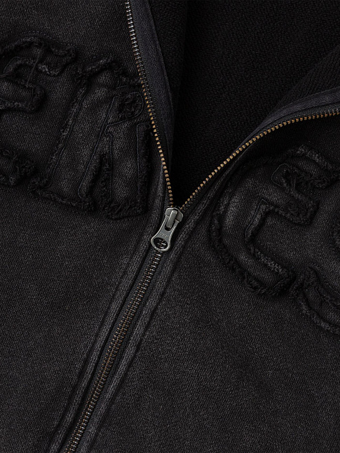 Свитшот DUST ZIP (размер XL, цвет Черный)