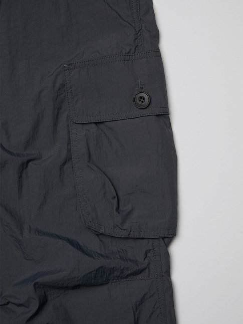 Брюки MULTI-POCKET STITCH POINTED (размер M, цвет Серый)