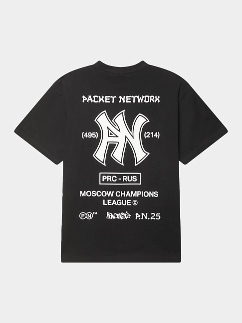 Футболка CHAMPIONS (размер XL, цвет Черный)