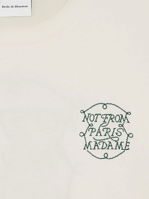 Футболка SLOGAN TRESSES (размер M, цвет Белый)