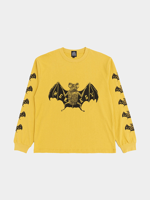 Лонгслив BATS (размер XXL, цвет Желтый)