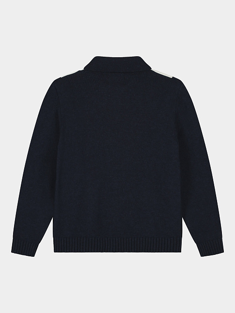Кардиган CARDIGAN (размер XL, цвет Синий-Белый)
