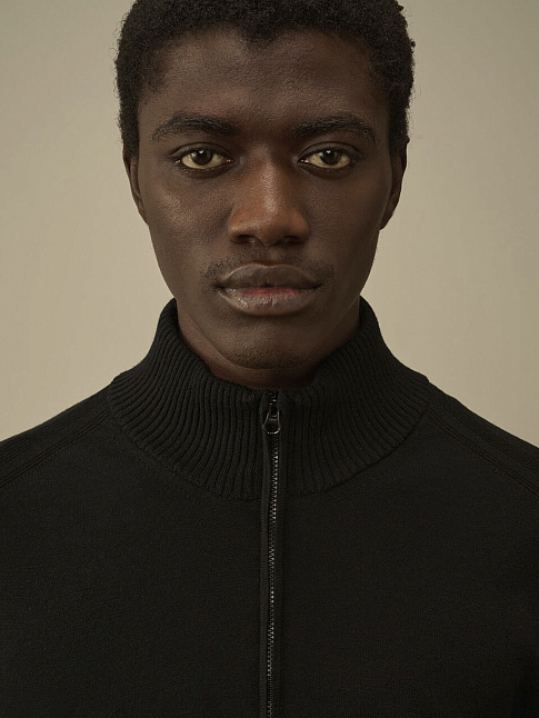 Свитер EXTRAFINE MERINO WOOL HALF ZIP (размер XL, цвет 999)