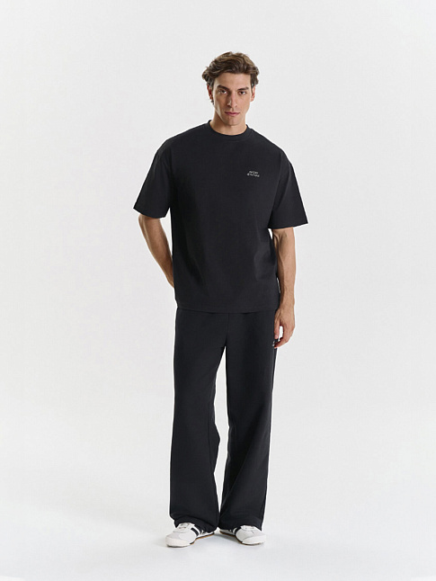 Футболка LOGO DE BASE 02 (размер XL, цвет Черный)