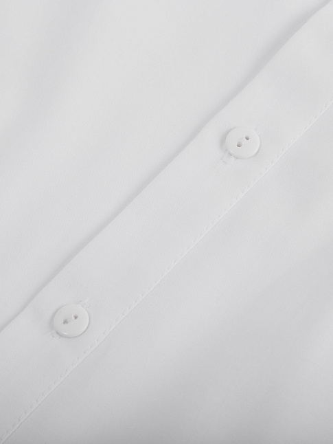 Рубашка KINOMO WITH COLLAR SHORT (размер L, цвет Белый)