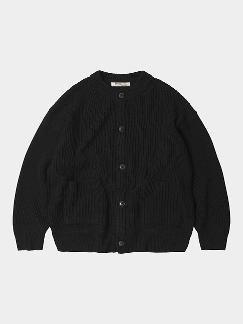 Кардиган HEAVY WOOL ROUND (размер M, цвет Черный)