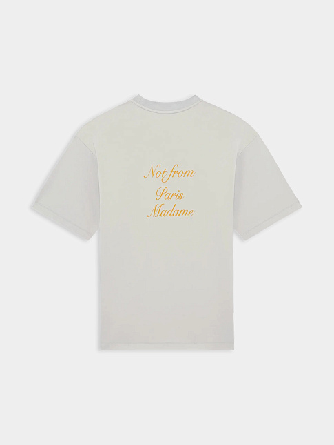 Футболка SLOGAN CALLIGRAPHY (размер XXL, цвет Светло-серый)