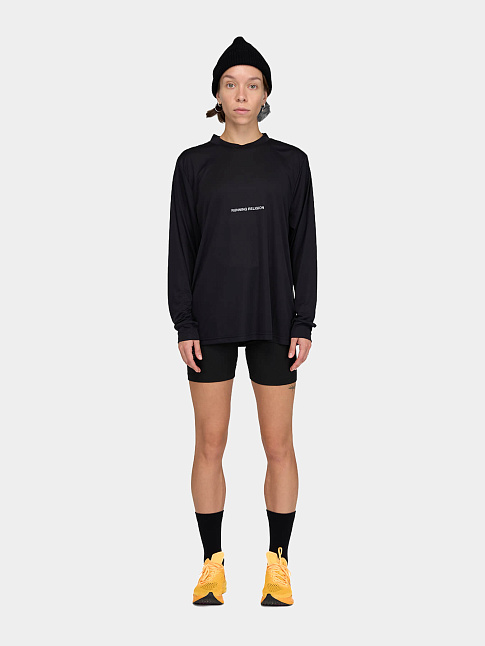 Лонгслив LINE LOGO (размер L, цвет Черный)