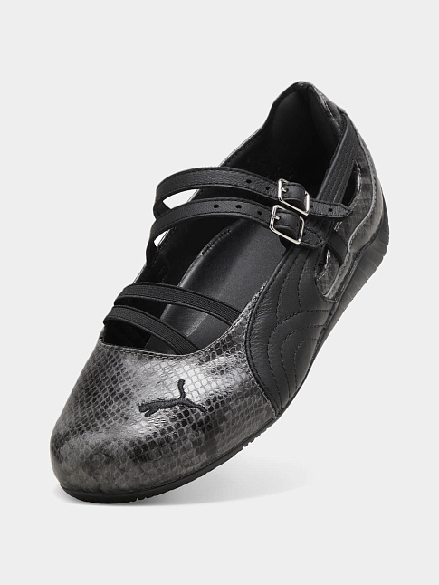 Балетки SPEEDCAT BALLET SNAKE WNS (размер 41, цвет Черный)