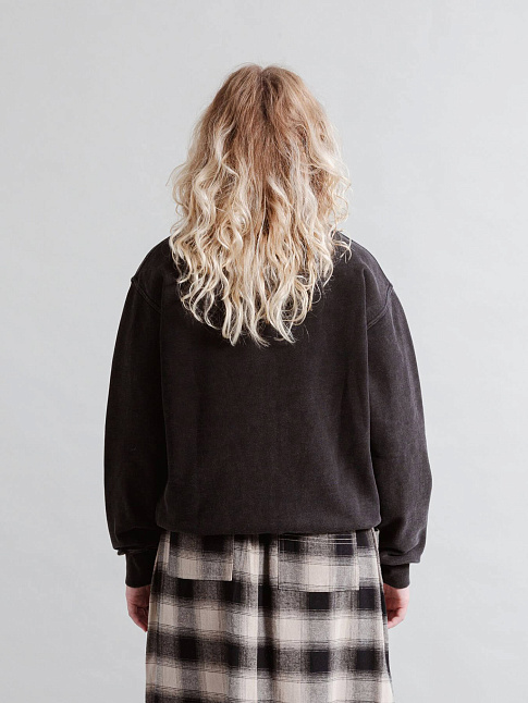 Свитшот DUST ZIP (размер M, цвет Черный)