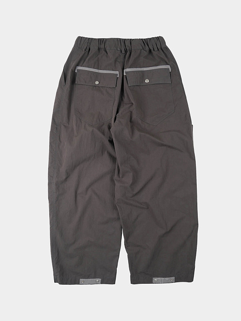 Брюки FOLD FATIGUE WIDE (размер XL, цвет Темно-серый)