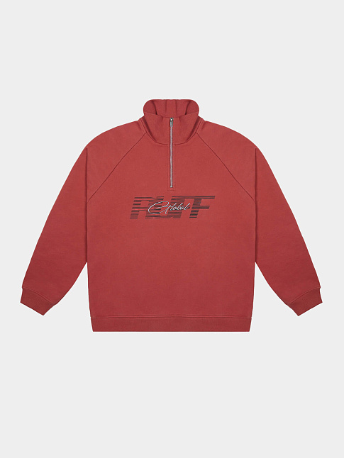 Толстовка на молнии (размер S, цвет Красный)