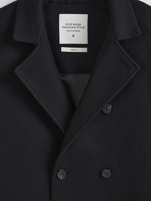 Пальто PANASIAN OVERSIZE COAT (размер M, цвет Черный)