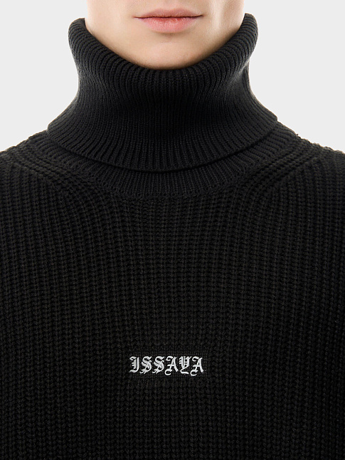 Свитер CHAINMAIL TURTLENECK (размер S, цвет Черный)