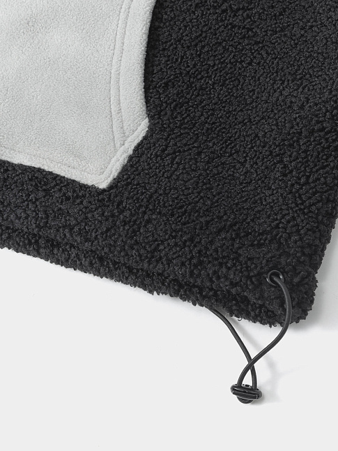 Худи LITTLE LAMB ZIP (размер M, цвет Черный-Серый)