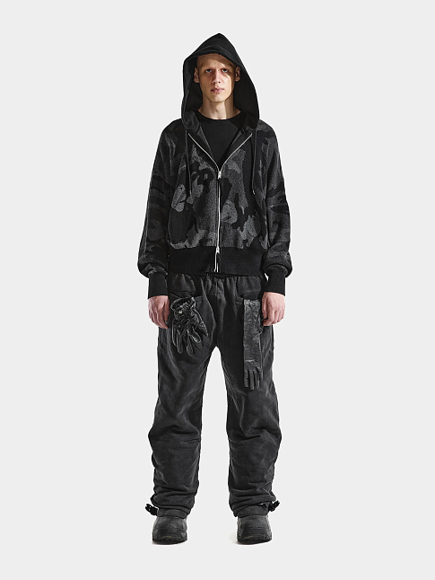 Худи CUMO KNIT ZIP (размер M, цвет Темно-серый)