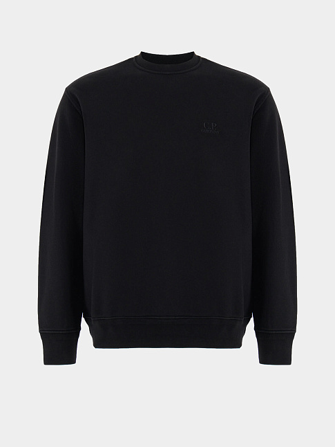 Свитшот COTTON DIAGONAL FLEECE LOGO (размер L, цвет 999)