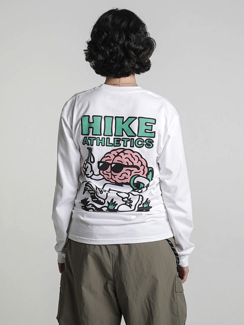 Лонгслив BRAINHIKE (размер S, цвет Белый)