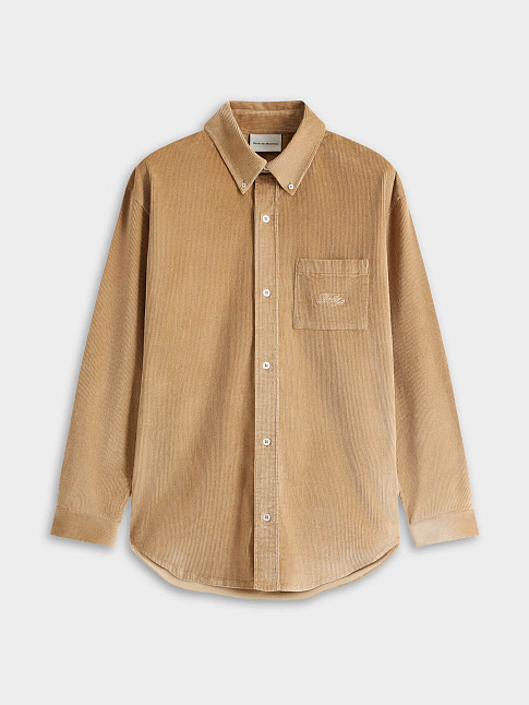 Рубашка CORDUROY (размер XXL, цвет Бежевый)