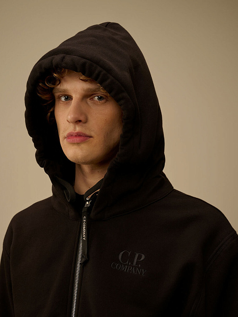 Худи DIAGONAL RAISED FLEECE ZIP (размер XL, цвет 999)