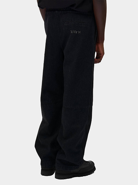 Брюки DENIM TECH (размер M, цвет Черный)