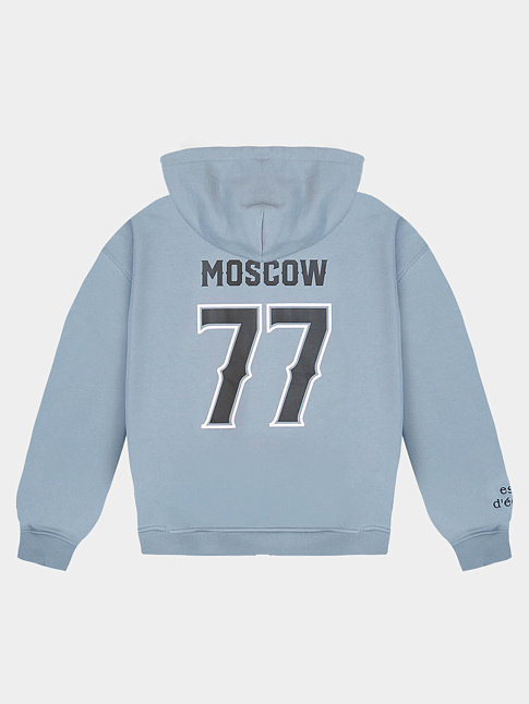 Худи ZIP ESPRIT D’EQUIPE MOSCOW (размер M, цвет Серый)