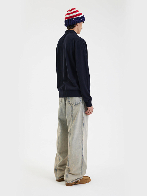Джинсы LINE PANEL DENIM (размер M, цвет Серый)