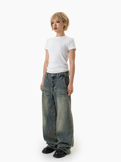 Джинсы BJEANS03 (размер L, цвет Синий)