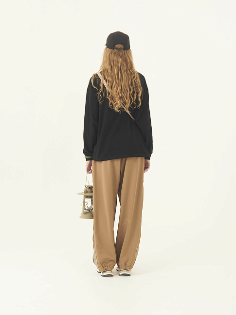 Лонгслив ESSENTIAL PEACHSKIN (размер S, цвет Черный)