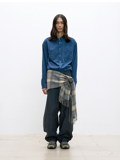 Рубашка PIN CORDUROY ONE POCKET (размер XL, цвет Синий)