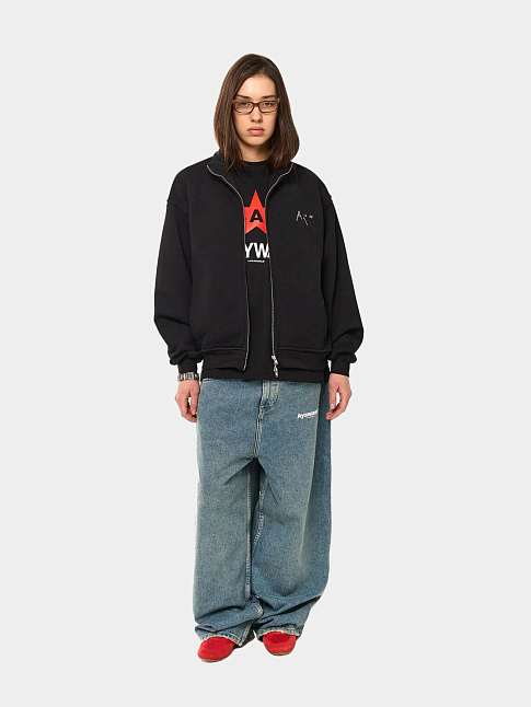 Джемпер AYWA OGNI GIORNO ZIP UP (размер S-M, цвет Черный)