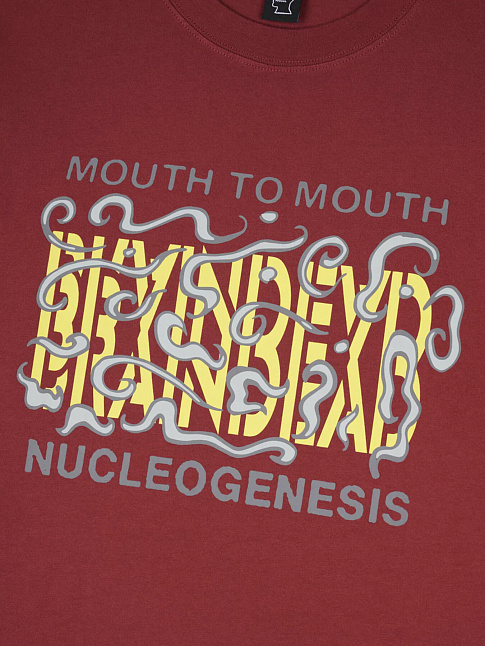 Футболка NUCLEOGENESIS (размер M, цвет Бордовый)