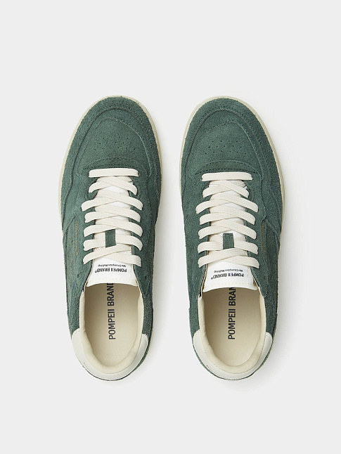 Кеды ELAN SUEDE (размер 44, цвет Зеленый)