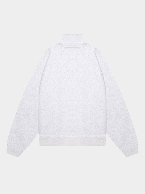 Свитшот ZIP LOGO DE BASE 01 (размер XXL, цвет Серый)